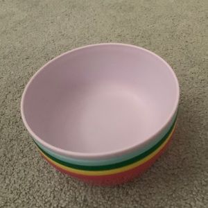 Mini plastic bowls